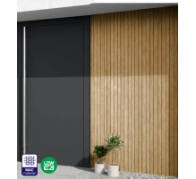 Rivestimento di facciata a lamelle, effetto legno, ROVERE NATURALE, 260 x 18 x 0,3 cm (0,47 m²)