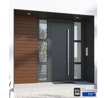 Pannello di facciata EPS200, effetto legno, NOCE, 18x1,9x200 cm (0,36 m²)