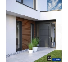 Pannello di facciata EPS200, effetto legno, NOCE, 18x1,9x200 cm (0,36 m²)