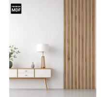 Listelli decorativi 3D, listelli in legno per pareti, soffitti o pareti divisorie (28x37 cm) (ROVERE CATANIA)