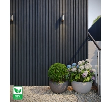 WPC wall cladding panel, board, WPC, 219x26x2900mm, sand (0.63 m2)