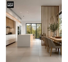 Listelli in legno per pareti divisorie (28x60 mm) (ROVERE CATANIA)