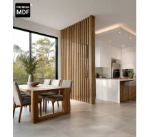 Listelli in legno per pareti divisorie (28x60 mm) (ROVERE CATANIA)