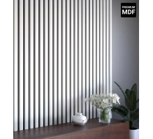 3D Lamelle Decorative (16x30 mm) (bianco)