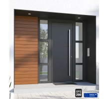 Pannello di facciata EPS200, effetto legno, ROVERE DORATO, 18x1,9x200 cm (0,36 m²)