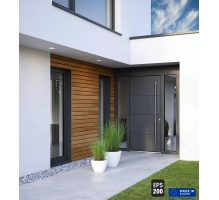 Pannello di facciata EPS200, effetto legno, ROVERE DORATO, 18x1,9x200 cm (0,36 m²)