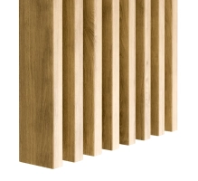 Listelli in legno per pareti divisorie (28x60 mm) (ROVERE RUSTICO)