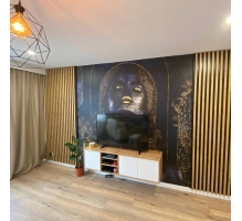 Pannello acustico in legno, GRANDSON ROVERE, 28x275cm (0.77 m²)