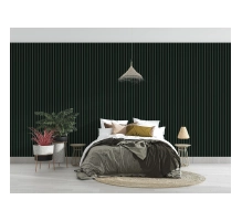 Pannelli Acustici in Legno Fonoassorbenti, verde, 28x275cm (0.77 m²)