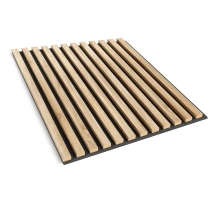 Pannelli Acustici in Legno Fonoassorbenti, rovere sonoma, 60x60cm
