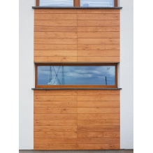 Pannello di facciata EPS200, effetto legno, NOCE, 18x1,9x200 cm (0,36 m²)