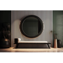 Pannelli Acustici in Legno Fonoassorbenti, bianco opaco, 28x275cm (0.77 m²)