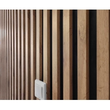 Pannelli Acustici in Legno Fonoassorbenti, quercia rustica, 28x275cm (0.77 m²)