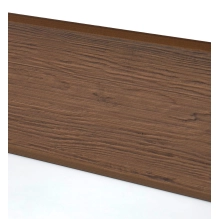 Pannello di facciata EPS200, effetto legno, NOCE, 18x1,9x200 cm (0,36 m²)