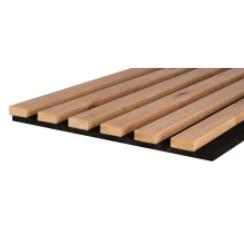 Pannelli Acustici in Legno Fonoassorbenti, quercia rustica, 28x275cm (0.77 m²)