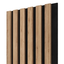Pannelli Acustici in Legno Fonoassorbenti, quercia, 28x275cm (0.77 m²)