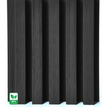 Pannello di facciata WPC BLACK TWIX MINI, 5 doghe, 217x2900 mm, finitura spazzolata