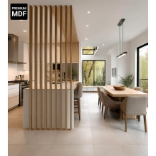 Listelli in legno per pareti divisorie (28x60 mm) (ROVERE RUSTICO)