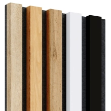 Campione di pannello acustico con 9 colori