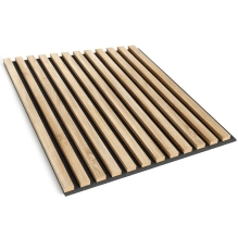 Pannelli Acustici in Legno Fonoassorbenti, rovere sonoma, 60x60cm