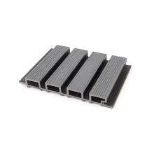 Pannello per facciata in WPC GRIGIO/NERO, 219x2900 mm, texture ondulata, half co-extrusion (0,63 m²)