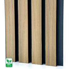 Pannello per facciata in WPC, 219x2900mm, due colori, ROVERE CHIARO & NERO (0,63 m²)