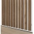 Listelli decorativi 3D per pareti e soffitto, listello in legno (ROVERE CATANIA) 16x28mm