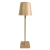 Lampada da tavolo per ristoranti, BEIGE, con batteria, ricaricabile, 3600 mAh
