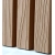 Rivestimento facciata WPC NOCCIOLA, 219x2900 mm, effetto legno (0,63 m²)