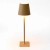 Lampada da tavolo per ristoranti, BEIGE, con batteria, ricaricabile, 3600 mAh