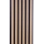 Pannello di facciata WPC, 223x26x2900 mm, ROVERE CHIARO con fughe nere, 6 griglie (0,64 m²)