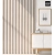Lamelle decorative 3D, listelli in legno per pareti e soffitto (28x37 mm) (FRASSINO)