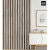 Lamelle decorative 3D, listelli in legno per pareti e soffitto (28x37 mm) (CASPIO)