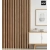 Listelli decorativi 3D, listelli in legno per pareti, soffitti o pareti divisorie (28x37 mm) (craft rovere)