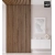 3D Lamelle Decorative (16x30 mm) (noce)