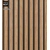 Pannello acustico in legno, OAK HALIFAX, 28x275 cm (0,77 m²)