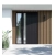 Pannello di facciata WPC TEAK/NERO, superficie SPAZZOLATA, 219x2900 mm, bicolore (0,63 m²)