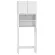 Mobile per lavatrice, bianco, 183x64x30cm
