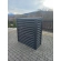 Protezione esterna per pompa di calore, antracite, 120x150x80 cm