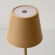 Lampada da tavolo per ristoranti, BEIGE, con batteria, ricaricabile, 3600 mAh