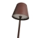 Lampada da tavolo per ristoranti, MARRONE, con batteria ricaricabile, 3600 mAh