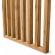 Pareti divisorie in legno realizzate con lamelle decorative (rovere wotan)