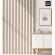 Lamelle decorative 3D, listelli in legno per pareti e soffitto (28x37 mm) (FRASSINO)