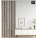 Lamelle decorative 3D, listelli in legno per pareti e soffitto (28x37 mm) (CASPIO)