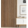 Listelli decorativi 3D, listelli in legno per pareti, soffitti o pareti divisorie (28x37 mm) (craft rovere)