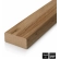 Listelli in legno per pareti divisorie (28x60 mm) (ROVERE CATANIA)