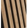 Pannello acustico in legno, ROVERE GOLD CRAFT, 28x275cm (0,77 m²)