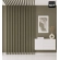 Lamelle decorative 3D per parete e soffitto, listello in legno (OLIVA) 16x28 mm