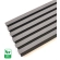 Pannello di facciata WPC TWIX SLIM, GRIGIO con fughe nere, 6 doghe sottili (0,64 m²)