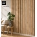 Listelli decorativi 3D per pareti e soffitto, listello in legno (ROVERE CHIARO), 16x28mm